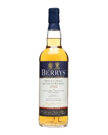 Littlemill 1992 20 år gammal Cask #9 Berry Bros & Rudd