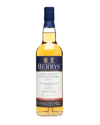 Littlemill 1992 20 år gammal Cask #10 Berry Bros Berry Bros & Rudd