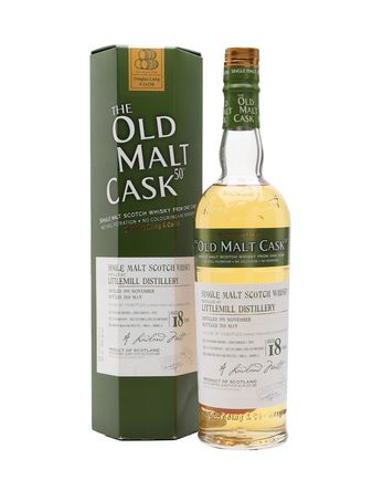 Littlemill 1991 18 år gammal Old Malt Cask #6201 Douglas Laing