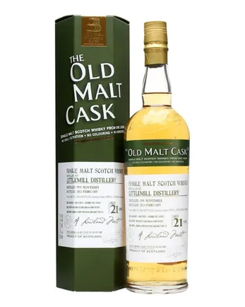 Littlemill 1991 21 år gammal Old Malt Cask #9443 Douglas Laing