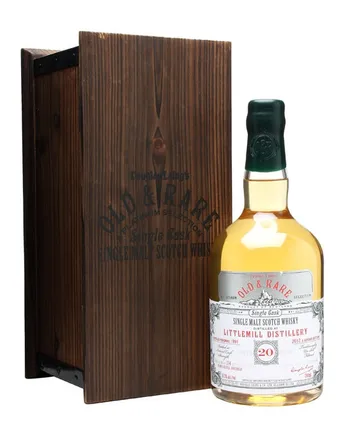 Littlemill 1991 20 år gammal Old Rare Douglas Laing Platinum Selection