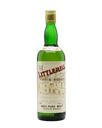 Littlemill 5 år gammal Bottled 1970s