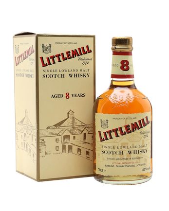 Littlemill 8 år gammal Bottled 1990s