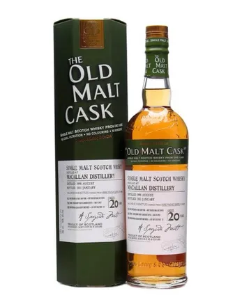 Macallan 1990 20 år gammal Old Malt Cask Wine Finish Douglas Laing