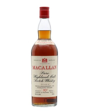 Macallan 10 år gammal Bottled 1970s Gordon Macphail 75cl
