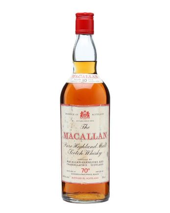 Macallan 10 år gammal Bottled 1970s Gordon & Macphail