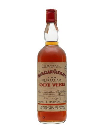 Macallan Glenlivet 15 år gammal Bottled 1960s Gordon & Macphail