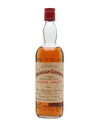 Macallan Glenlivet 15 år gammal Gordon & Macphail