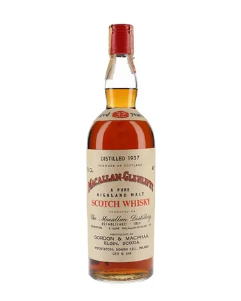 Macallan Glenlivet 1937 32 år gammal Sherry Cask G M Gordon & Macphail