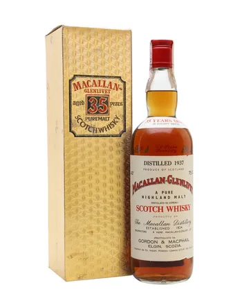 Macallan Glenlivet 1937 35 år gammal Sherry Cask Gordon & Macphail