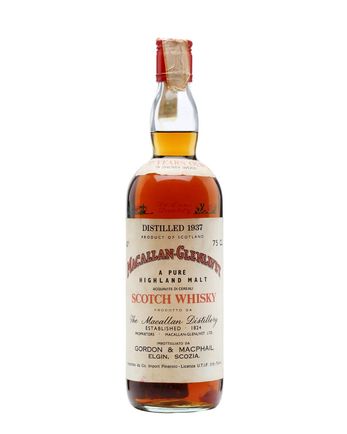 Macallan Glenlivet 1937 37 år gammal Sherry Cask Gordon & Macphail