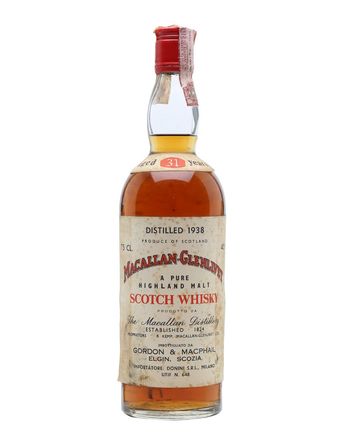 Macallan Glenlivet 1938 31 år gammal Sherry Cask G M Gordon & Macphail