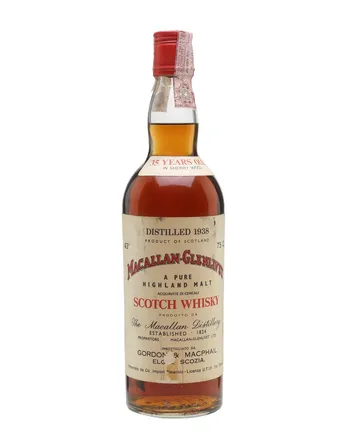 Macallan Glenlivet 1938 35 år gammal Sherry Cask G M Gordon & Macphail