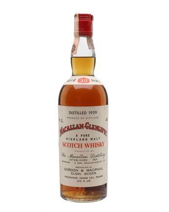Macallan Glenlivet 1939 30 år gammal Sherrywood G M Gordon & Macphail