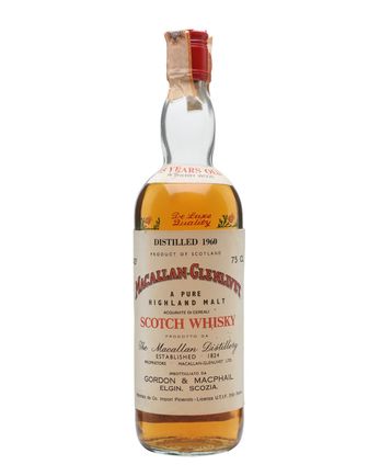 Macallan Glenlivet 1960 15 år gammal Sherrywood Gordon & Macphail