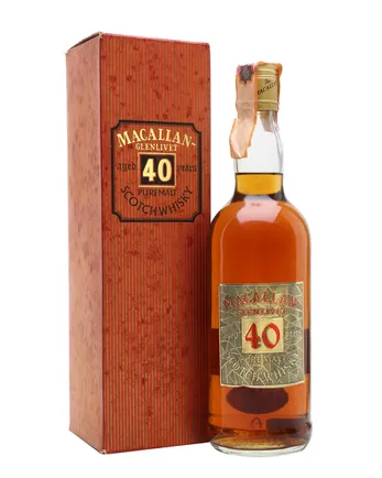 Macallan Glenlivet 40 år gammal Gordon & Macphail
