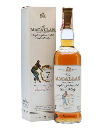 Macallan 7 år gammal Giovinetti Special Selection