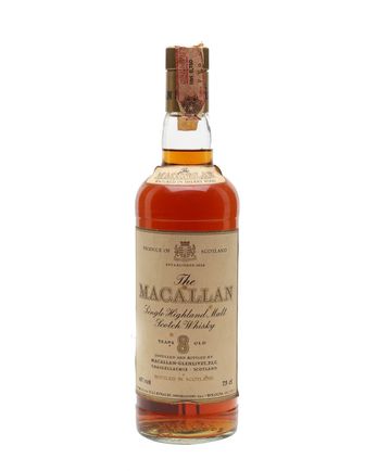 Macallan 8 år gammal Bottled 1980s 75cl