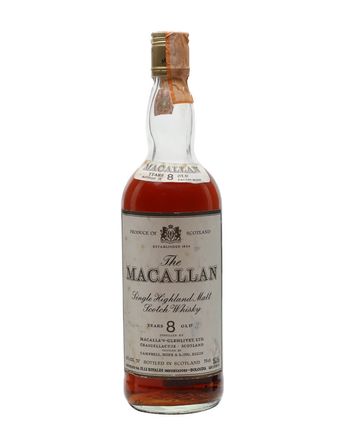 Macallan 8 år gammal bottled 1970s