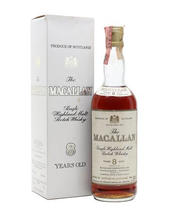 Macallan 8 år gammal Bottled 1980's