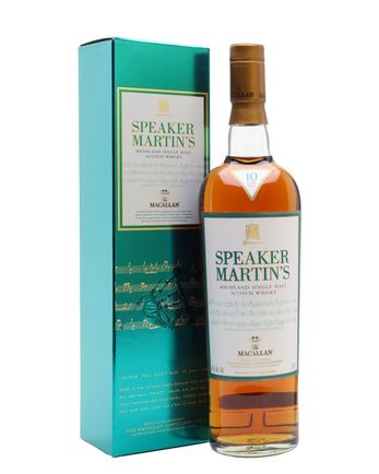 Macallan 10 år gammal Speaker Martin's