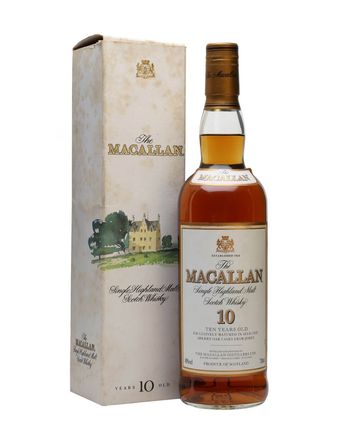 Macallan 10 år gammal Sherry Bottled 1980s