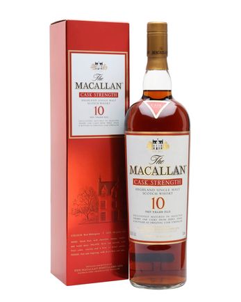 Macallan 10 år gammal Cask Strength 1 Litre