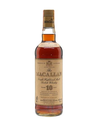 Macallan 10 år gammal Bottled