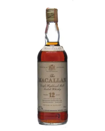 Macallan 12 år gammal Bottled 1980s