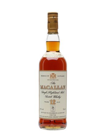 Macallan 12 år gammal North of Scotland Cricket Association