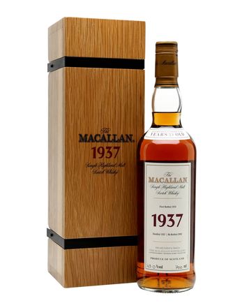 Macallan 1937 37 år gammal Fine Rare