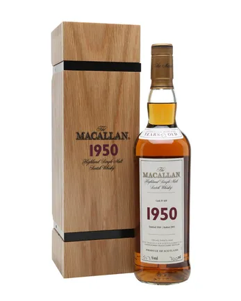 Macallan 1950 52 år gammal Fine Rare