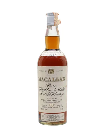Macallan 1957 Vintage Label