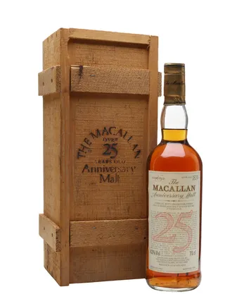 Macallan 1963 25 år gammal