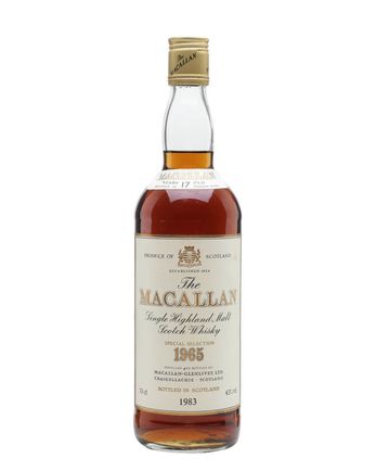 Macallan 1965 17 år gammal