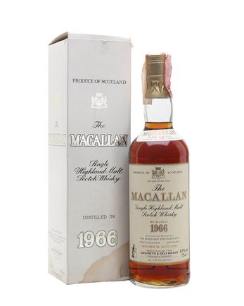 Macallan 1966 18 år gammal Vintage Label