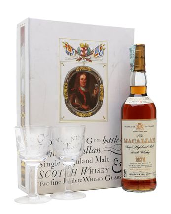 Macallan 1974 18 år gammal Gift Pack