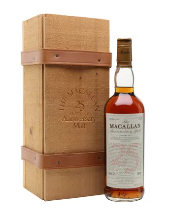 Macallan 1974 25 år gammal Anniversary Malt