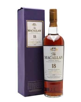 Macallan 1987 18 år gammal Sherry Oak