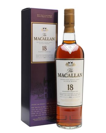 Macallan 1988 18 år gammal Sherry Oak