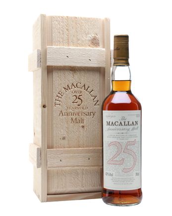 Macallan 25 år gammal Anniversary Malt Sherry Oak