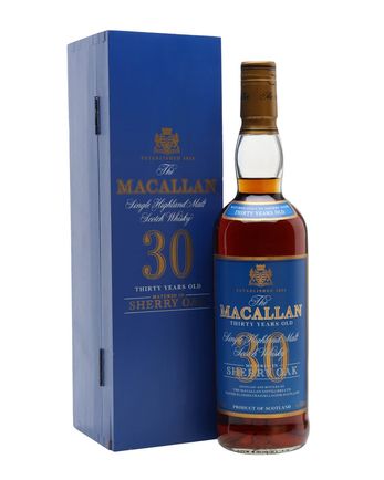 Macallan 30 år gammal Blue Label