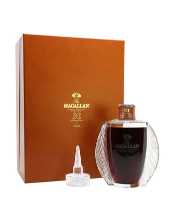 Macallan 50 år gammal Lalique Crystal