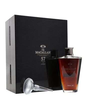 Macallan 57 år gammal Lalique Crystal 75cl