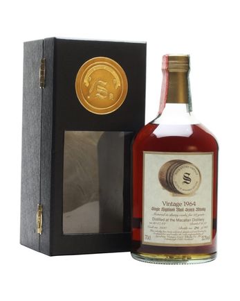 Macallan 1964 28 år gammal Dark Sherry Cask Signatory