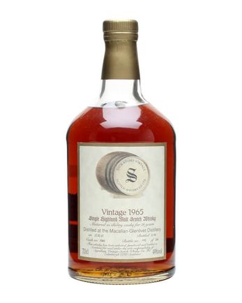 Macallan Glenlivet 1965 29 år gammal Sherry Cask Signatory cask #1060