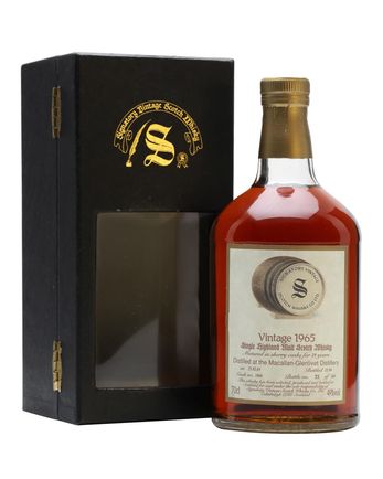 Macallan Glenlivet 1965 29 år gammal Sherry Cask Signatory cask #1053