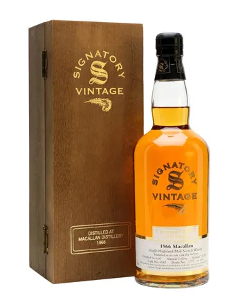 Macallan 1966 34 år gammal Cask #4182 Signatory
