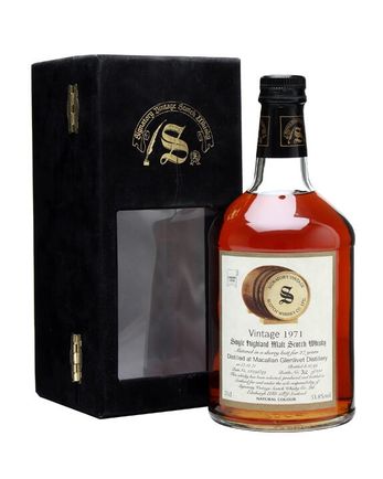 Macallan Glenlivet 1971 27 år gammal Sherry Cask Signatory