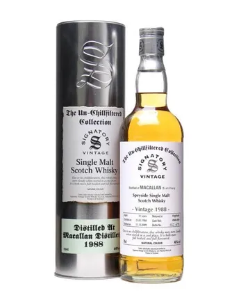 Macallan 1988 21 år gammal Signatory